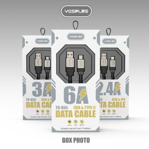 کابل انتقال فایل  USB  آیفونی برند YesPlus مدل YS-855